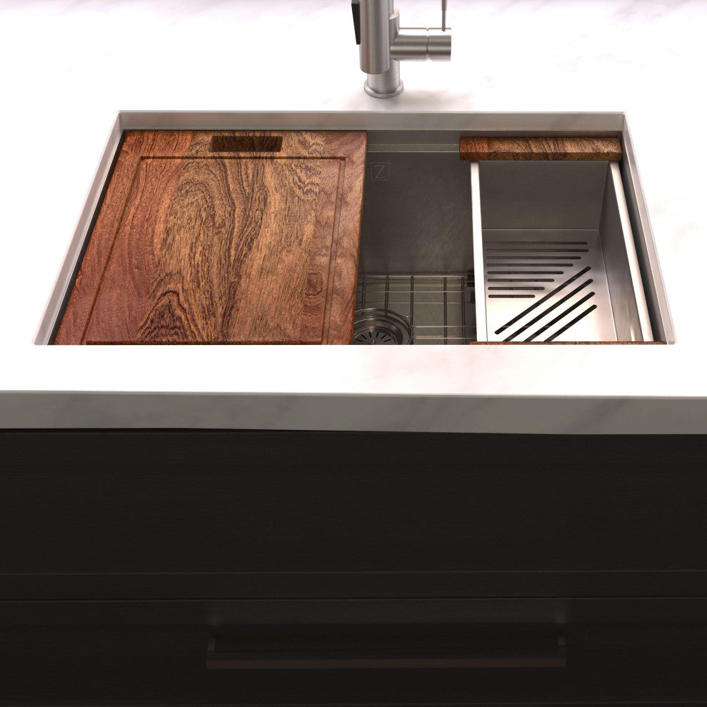 30" Garmisch Undermount Fingerprint Resistant Stainless Steel Kitchen Sink