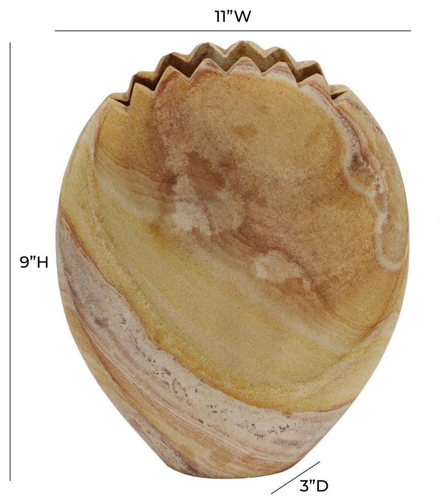 Saava Vase in Sandstone, Mantis