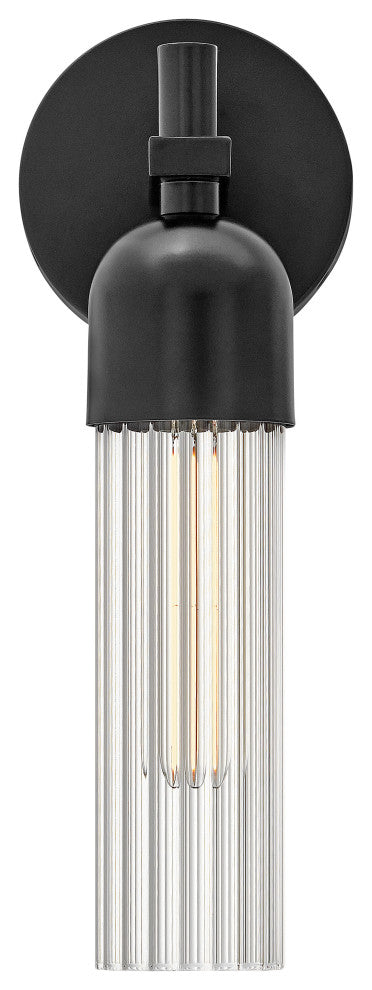 Hinkley Soren Medium Sconce, Black