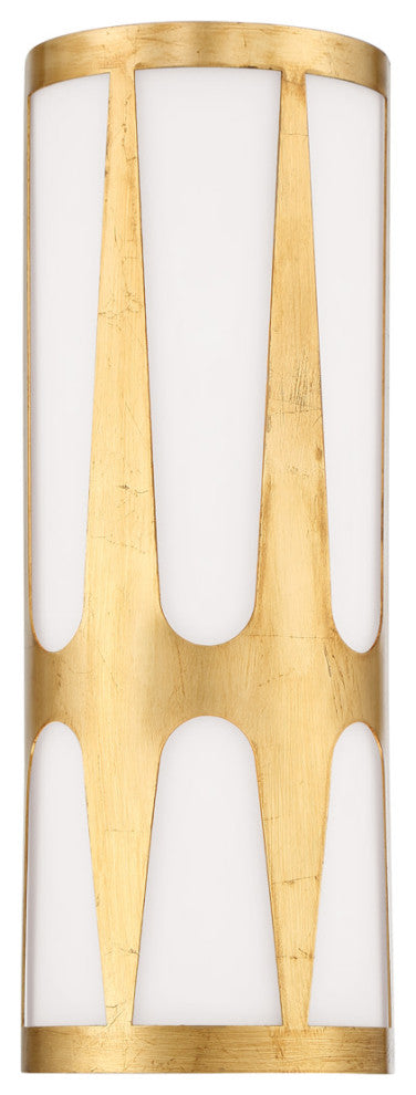 Crystorama Lighting Group ROY-802 Royston 2 Light 18" Tall Wall - Antique Gold