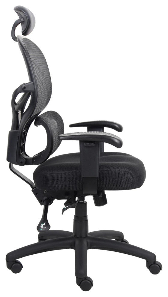 Multi-Function Ergonomic  Fabric Seat Cushion Mesh Chair