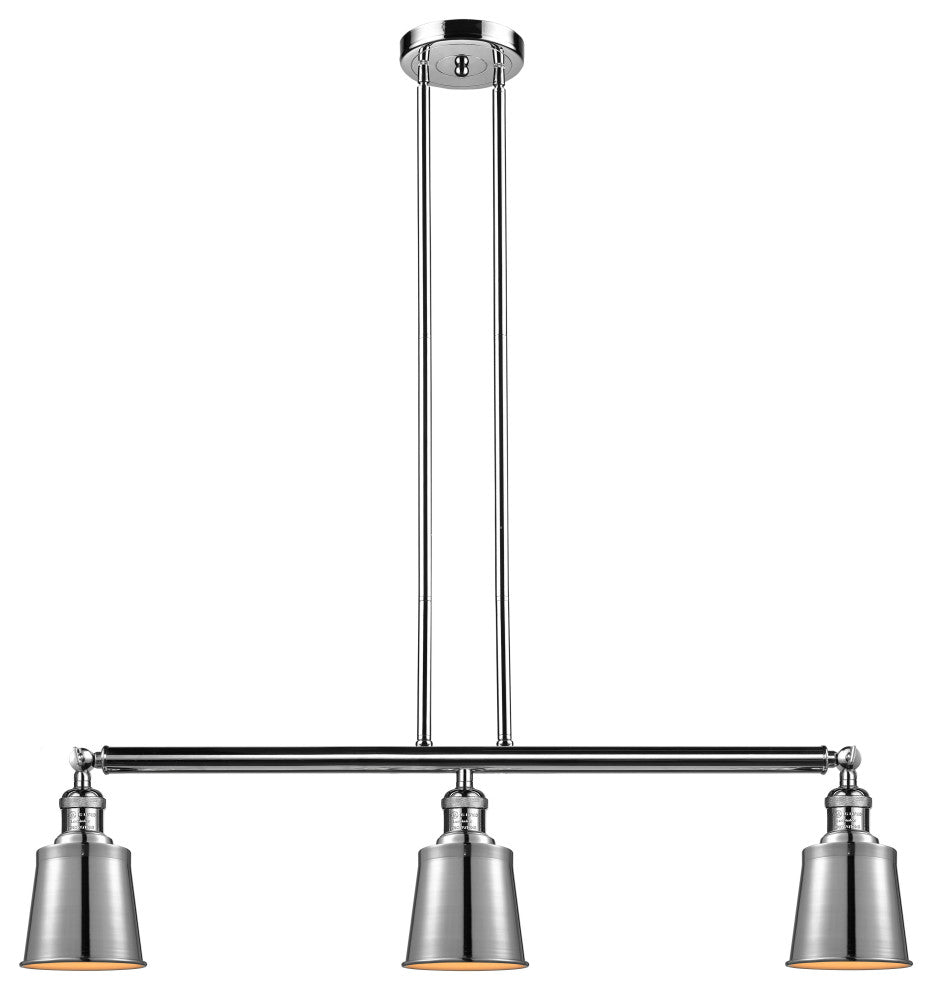 INNOVATIONS LIGHTING 213-PN-M9-LED Addison 3 Light Island Light
