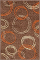Unique Loom Brown Autumn Cornucopia 2' 0 x 3' 0 Area Rug