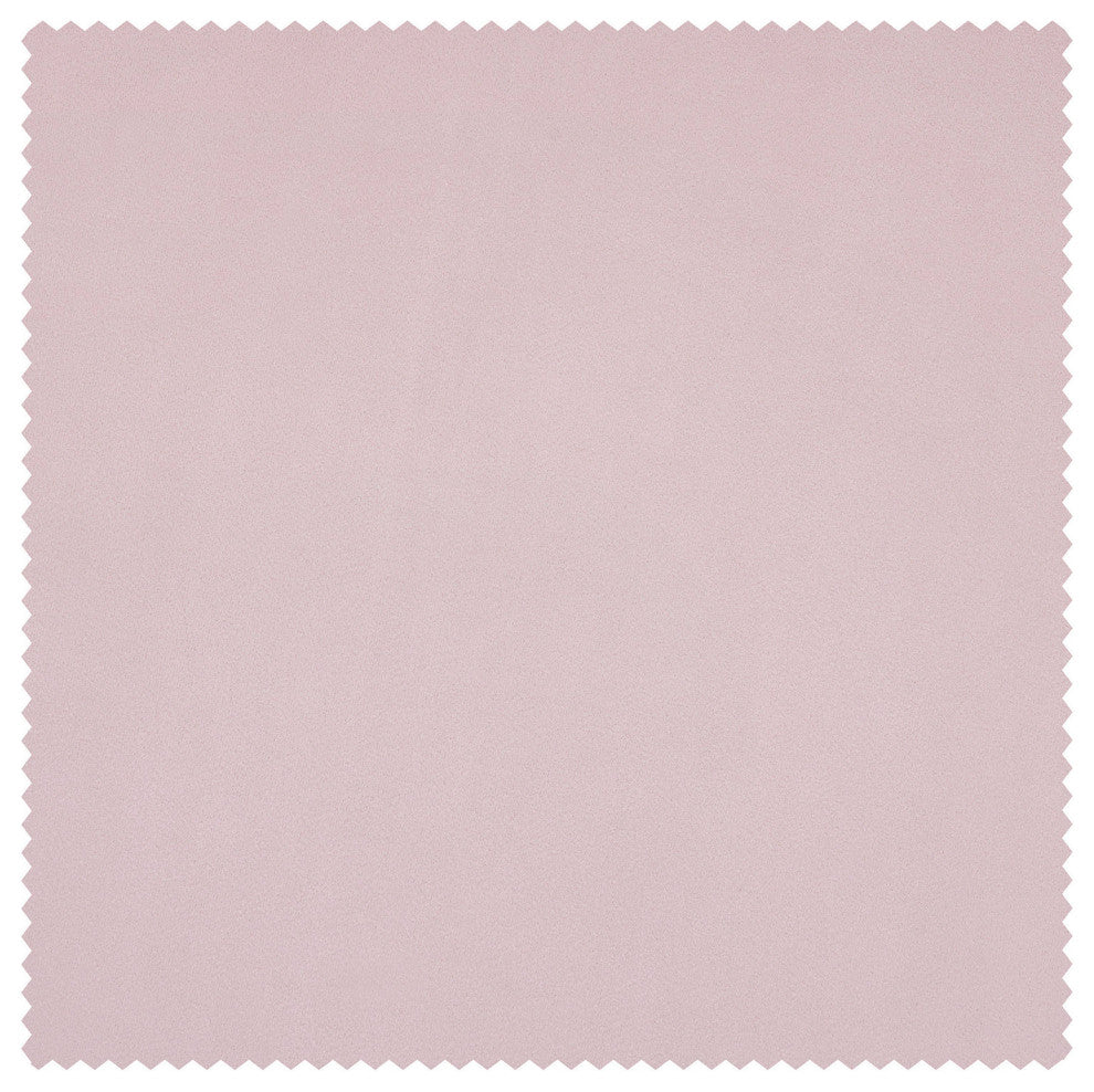 Signature Rose Water Plush Velvet Hotel Blackout Fabric Sample, 4Wx4L