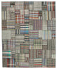 Rug N Carpet - Handmade Turkish 10' 10'' x 13' 6'' Unique Patchwork Kilim Rug
