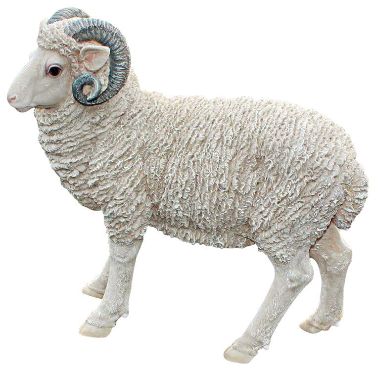 Curly The Ram Statue