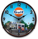 GO1303429 Gulf Station Clock