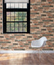 Brick Pattern Peel and Stick Wallpaper, 4 Rolls