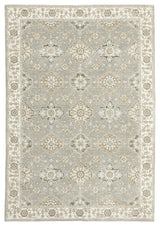 Oriental Weavers Andorra Grey/ Ivory Oriental Indoor Area Rug 3'3"X5'2"