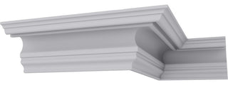 7 1/4"Hx7 1/8"Px9 7/8"Fx96 1/8"L, Devon Smooth Crown Moulding