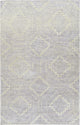 Kaleen Solitaire Rug, Lavender 8''x11''
