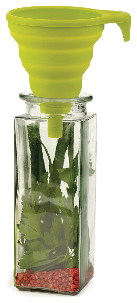 Silicone Funnel - Collapsible - Green