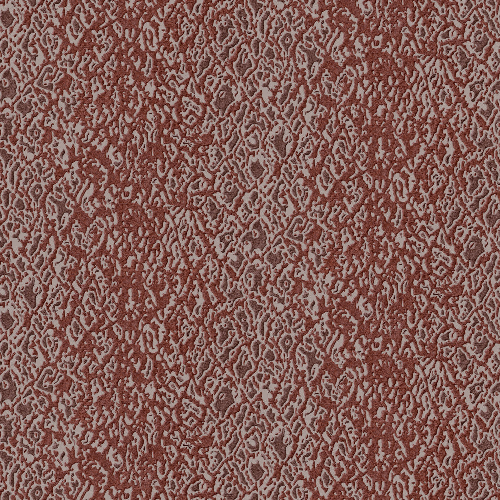 Modern Animal Textured Wallpaper, Snake, Brown Light purple, 1 Roll