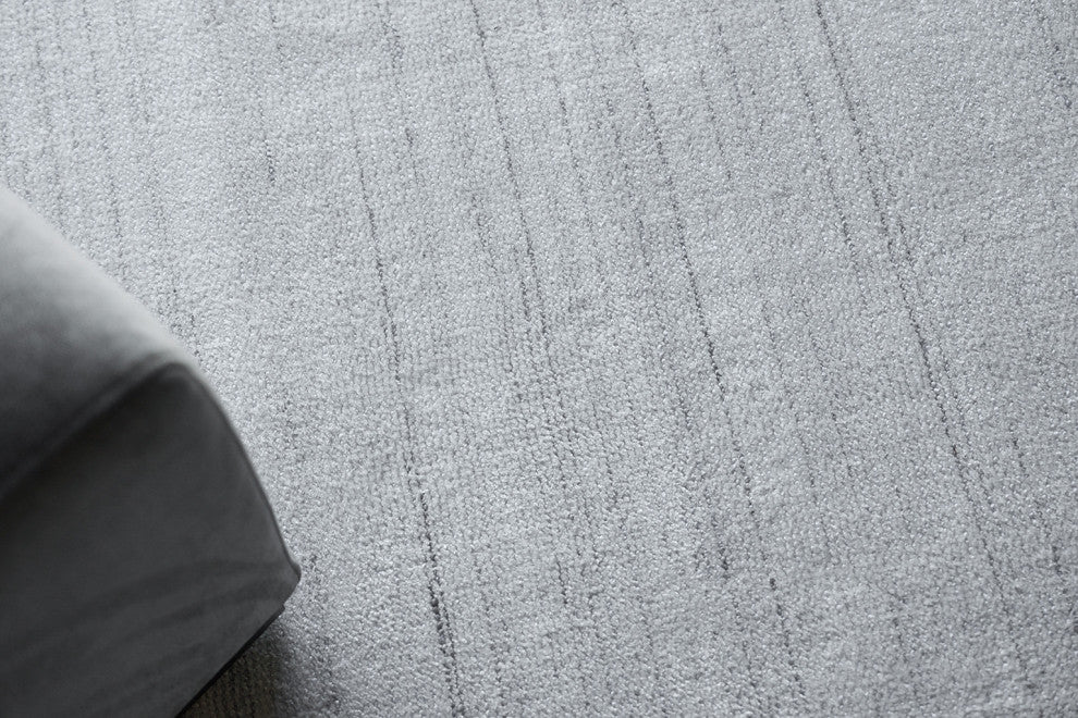 Poliforma Handloomed Polyester Ivory Area Rug, 2'x3'