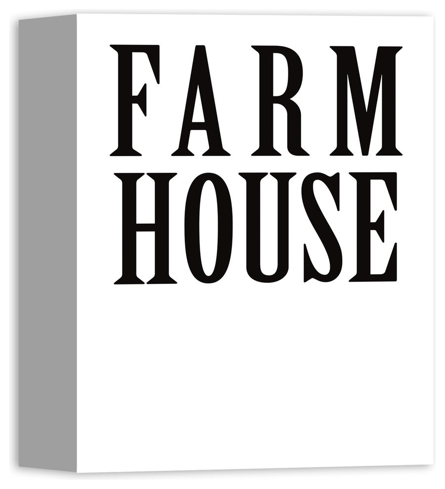 Farm House 8x10 Canvas Wall Art