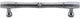 Nouveau Bamboo Appliance Pull 8" (c-c) - Pewter