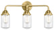 Innovations 288-3W-SG-G312 Dover 3 Light 22.5" Vanity Light, Satin Gold