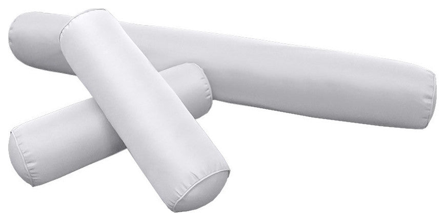 Style6 Twin-XL Pipe Trim Outdoor Mattress Bolster Slip Cover COMPLETE SET AD105