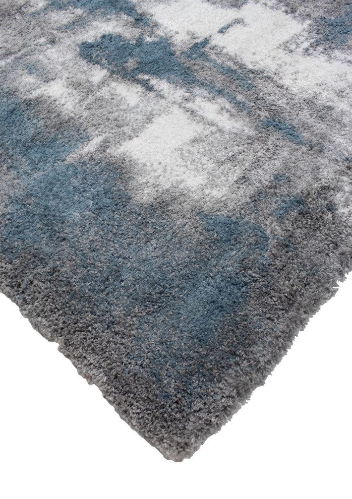 Noori Rug Shag Zara Blue/Grey Rug