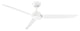 Modern Forms Smart Fans Roboto 62``Ceiling Fan FR-W1910-62-MW