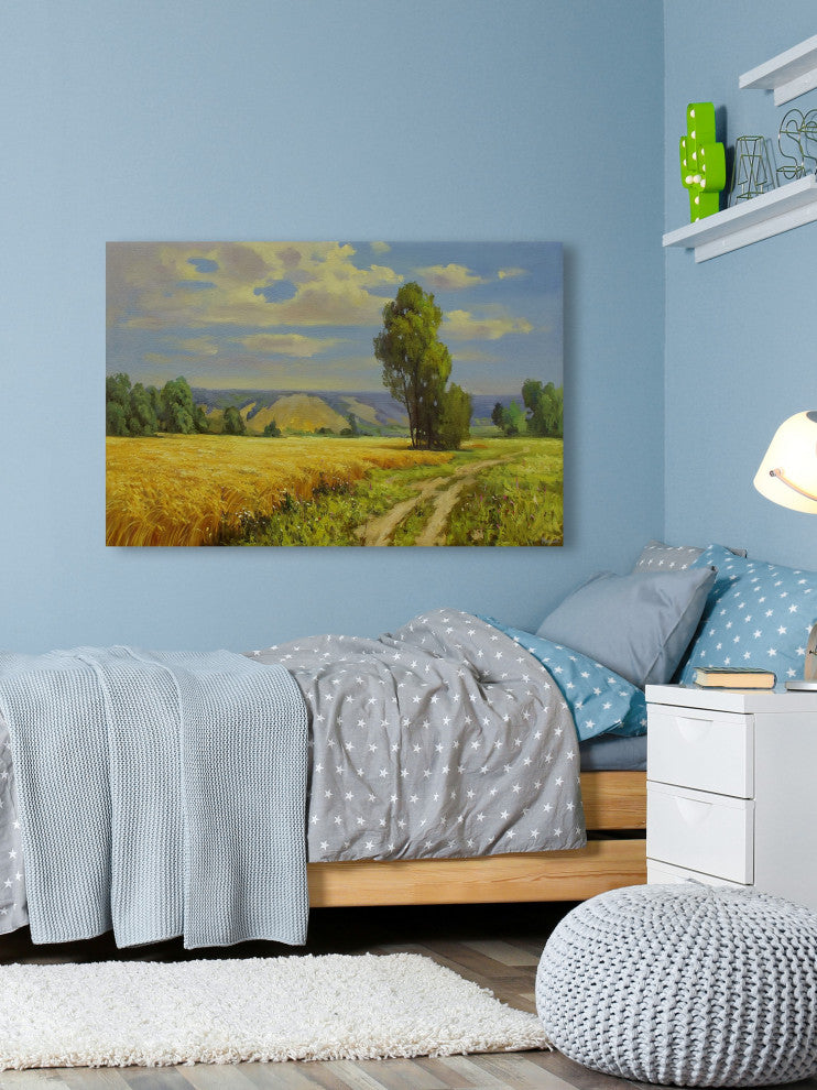 "Field of Dreams" Painting Print on Wrapped Canvas, 60x40