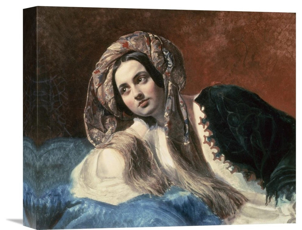 "Turkish Woman" Artwork, 16"x13"