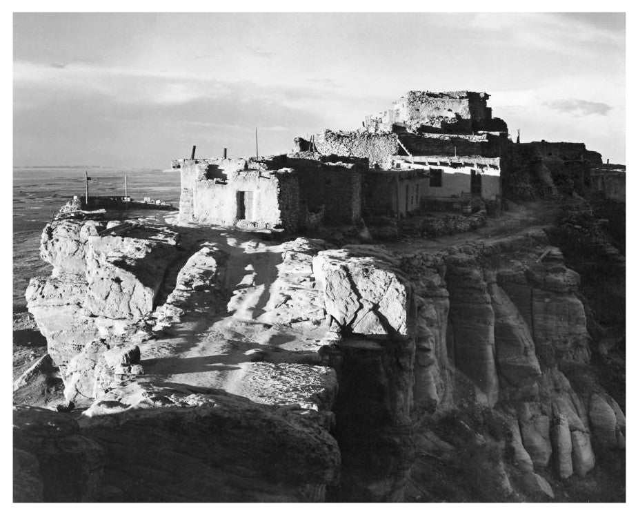"Walpi, Arizona, 1941" Digital Paper Print by Ansel Adams, 18"x15"