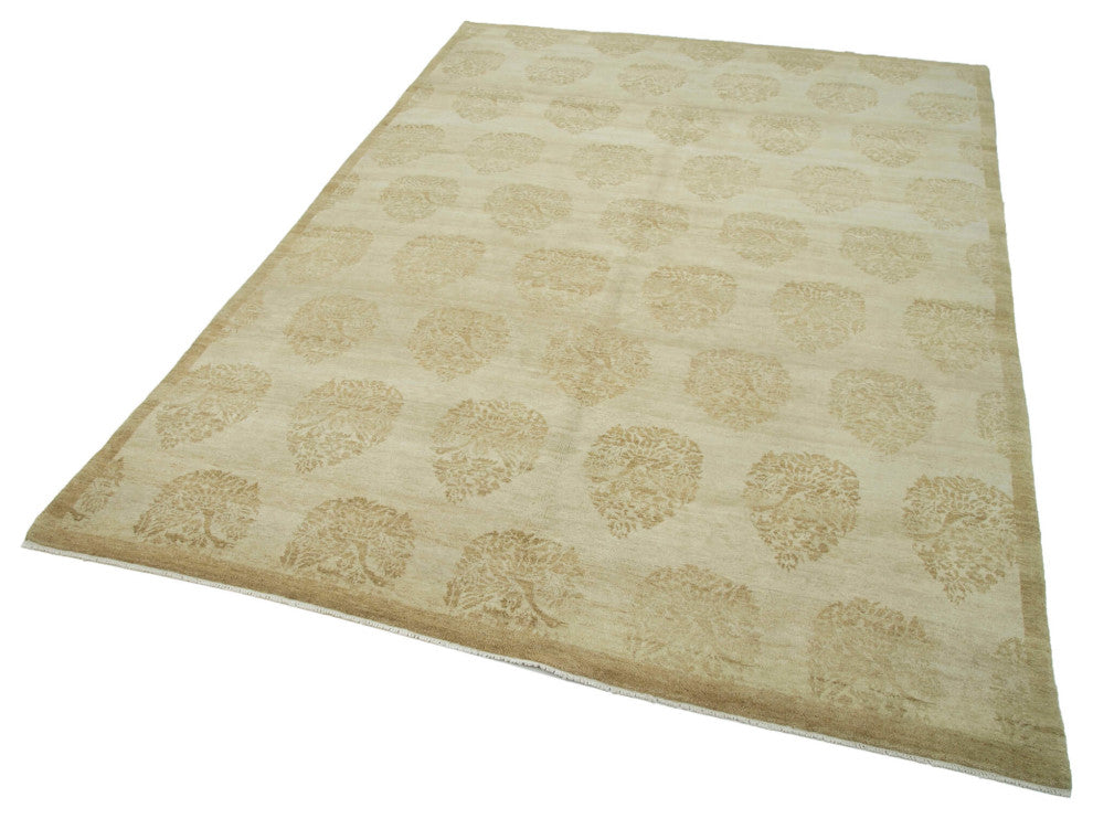 Rug N Carpet - Hand-Knotted Oriental 5' 11" x 8' 7" Wool Oushak Area Rug