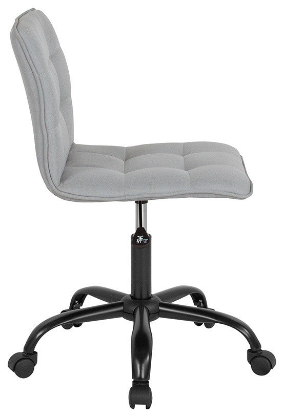 Sorrento Home and Office Task Chair, Light Gray Fabric