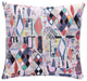 Stacy Garcia Handmade Throw Pillow, Multicolored, 20"x20"