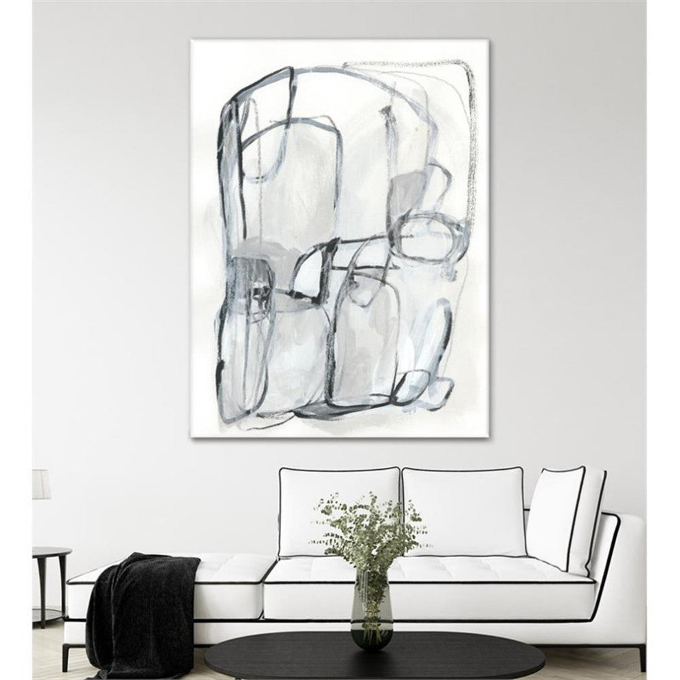 Curated visual reference: Picture Idea: Giant Art 72X54 Entanglements I Fine Art Giant Canvas Print