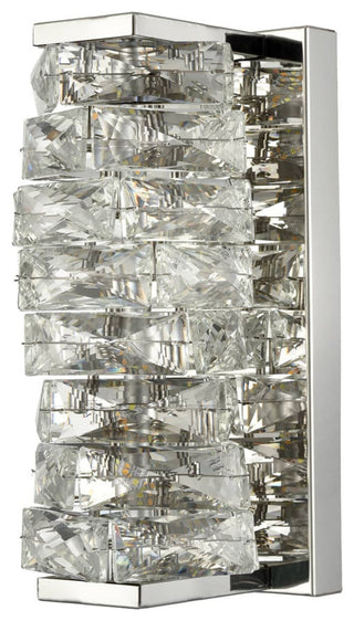 Modern LED Wall Lights Crystal Wall Sconce, Chrome