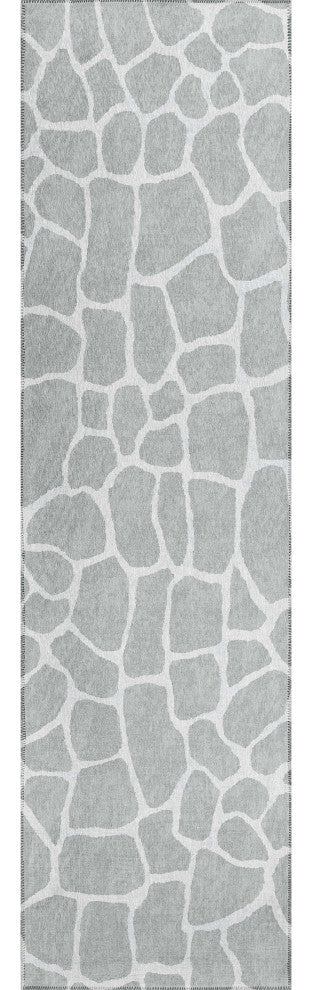 Indoor/Outdoor Mali ML4 Flannel Machine Washable 2'3" x 10' Runner Rug