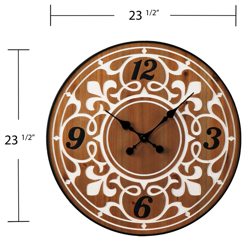 Madison Round Wall Clock