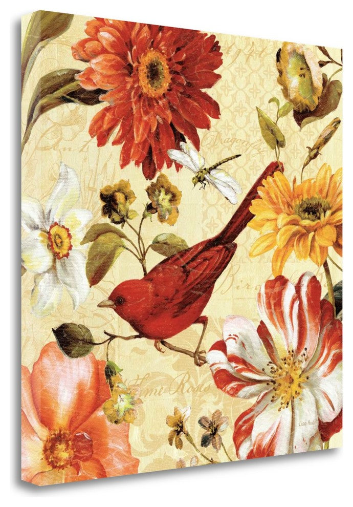 "Rainbow Garden Spice III" By Lisa Audit, Giclee Print on Gallery Wrap Canvas