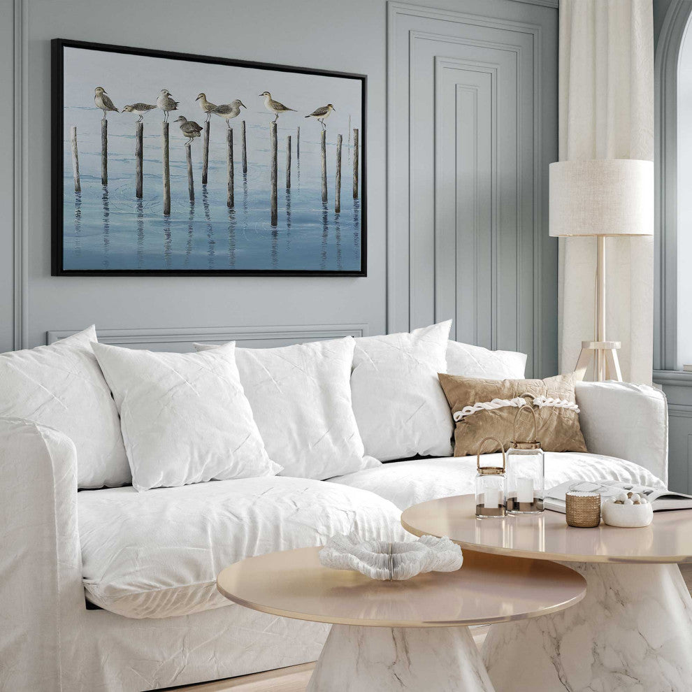 "Noonday Escapade" - A Moment of Seaside Serenity