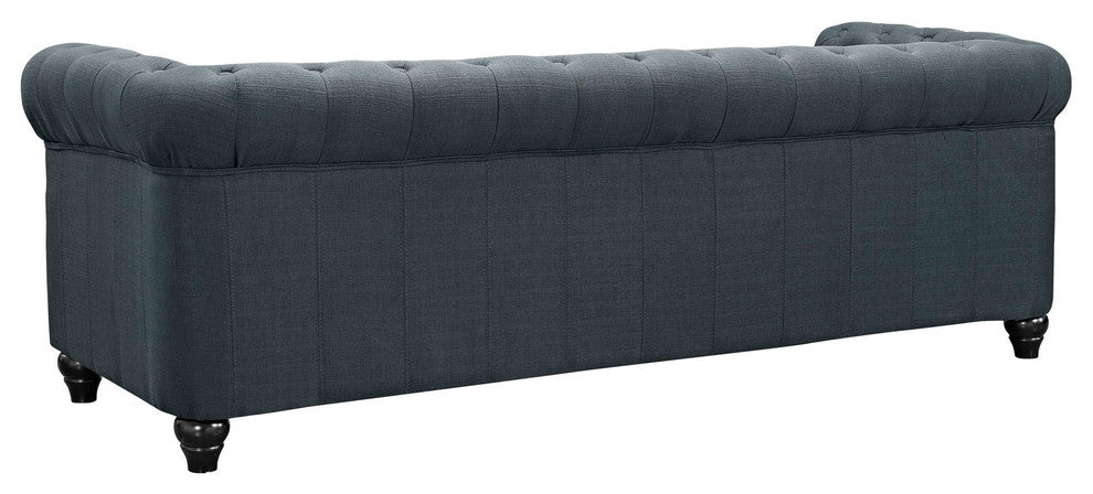 Modway Earl Upholstered Fabric Sofa, Gray