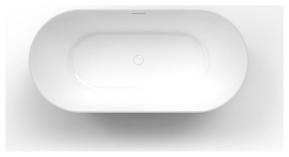 Jorimi 67" Bathtub, White