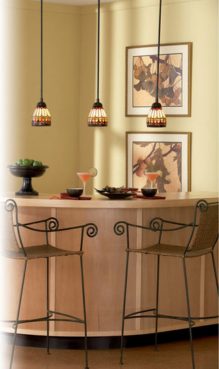 Quoizel TF1541VB One Light Mini Pendant West End Vintage Bronze