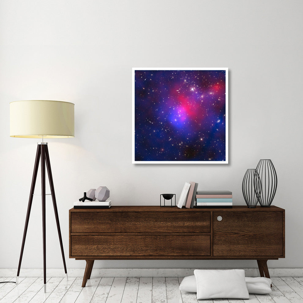 "Pandora's Cluster - Abell 2744" Digital Paper Print by NASA, 38"x38"