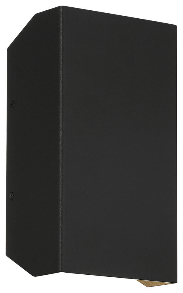 Amora LED Outdoor Wall Mount, Black