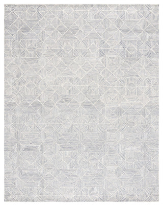 Safavieh Couture Abstract Collection ABT763 Area Rug, Grey/Ivory, 11'x15'