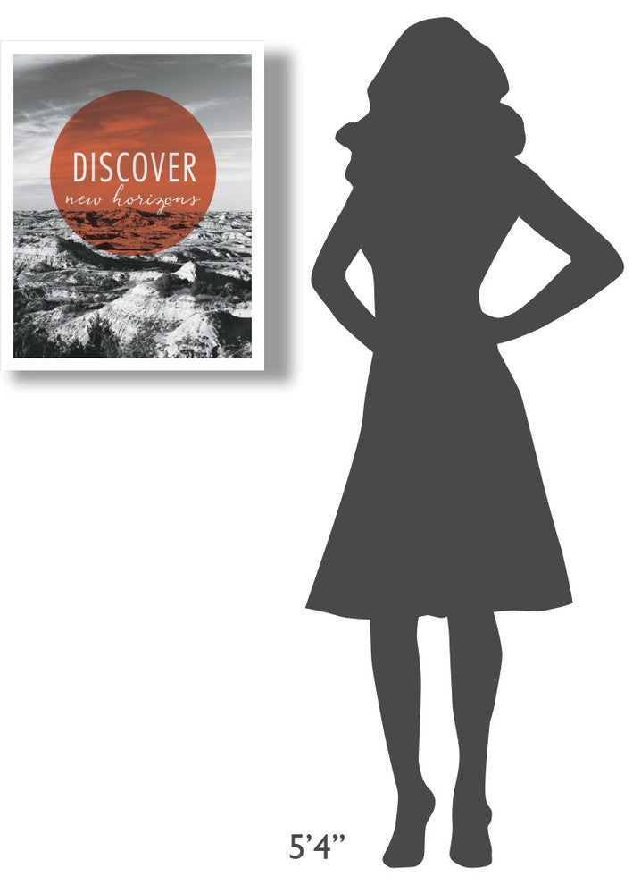 "Discover New Horizons" Digital Paper Print by Laura Marshall, 22"x26"