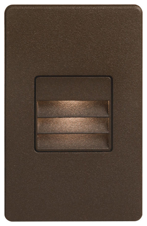 Mikael Indoor/Outdoor LED Wall Light, Bronze