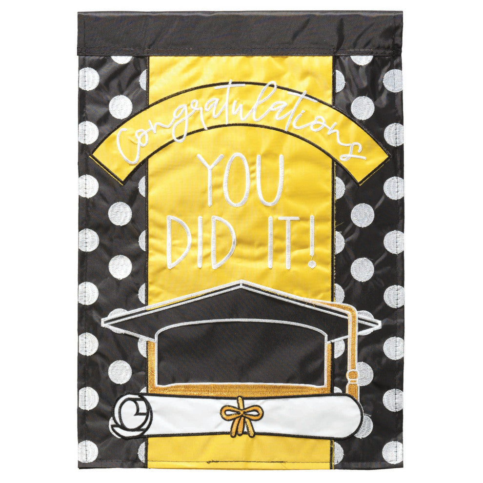 Flag Graduation Flag Polyester 13x18