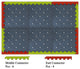 A1HC Rubber Interlocking Tiles 18"X18" Protective Flooring for Gym Equipment Mat