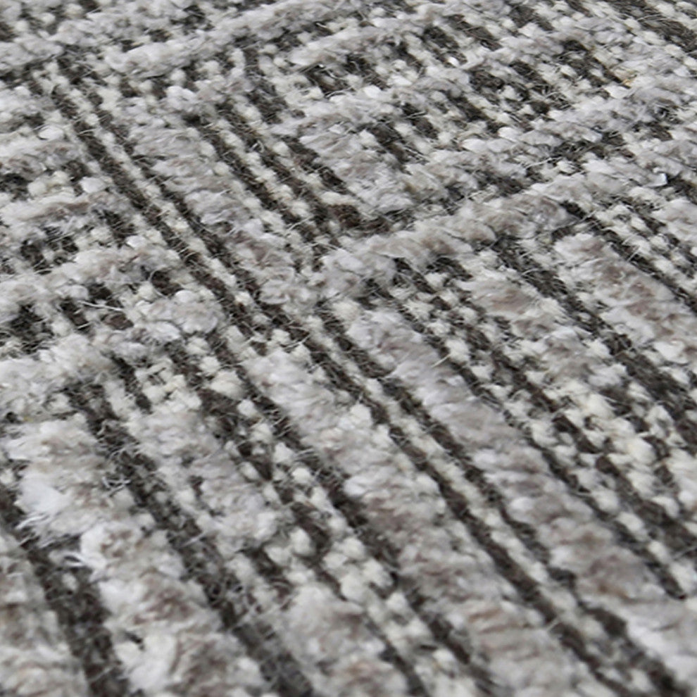 Amer Rugs Quartz Desoto QUA-4 Smoke Hand-knotted - 8' X 10' Rectangle Area Rug