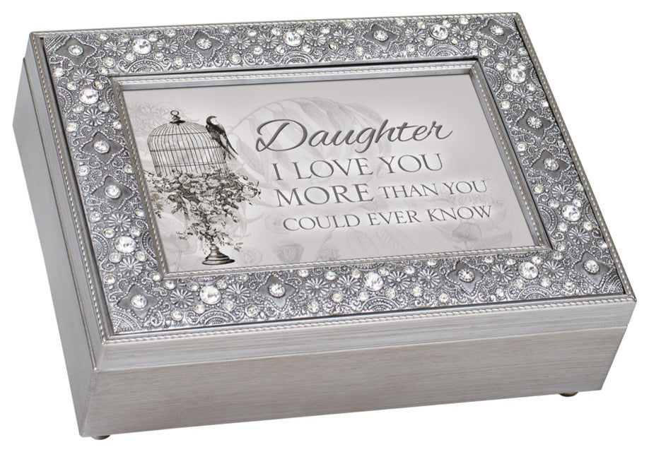 Music Keepsake Box, "Daughter Love You More"