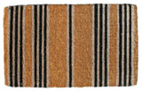 Black Stripes Mat, 30"x18"
