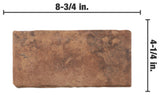 Tech Land Fire Porcelain Floor and Wall Tile